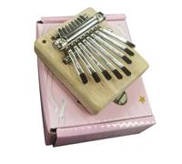 Thumb Piano 8-tone Thumb Piano Oak Mini Kalimba Instrument Cute Pendant Model Eight-tone Thumb Piano