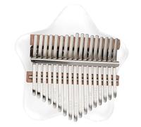 Thumb Piano Acrylic Kalimba Piano 17 Keys Finger Piano Musical Instruments For Adult Beginners Star Shape(Style 1)