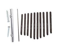 Thumb Piano Bridge Saddle 10 Keys Set Kit for Kalimba DIY Replacement Parts