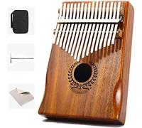 Thumb Piano Carimba Piano Music Gift Getting Started Portable Musical Instrument 17 Tone Beginner Finger Piano