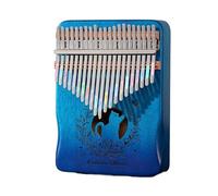 Thumb piano kalimba 21 notes beginner instrument finger piano Finger Piano Kalimba(Blue)