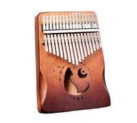 Thumb Piano Kalimba Instrument 17 Keys Wood Finger Musical Instrument Gift with Tuning for Beginners Thumb