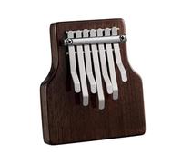 Thumb Piano Mini 7 Key Kalimba Thumb Piano Full Veneer Black Walnut Wood Kalimba Finger Piano Beginners Keyboard Instrument