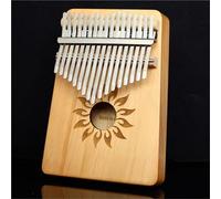 Thumb Piano Pine Thumb Piano 17-tone Finger Piano Kalimba Portable Musical Instrument Finger Piano(Style 37)