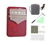 Thumb Piano Professional Kalimba 21 Keys Rosewood Kalimba 17 Keys With Case Thumb Piano Wood Full Solid Musical Instrument(17 keys)