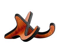 Thumb Piano Stand Folding Kalimba Holder, Vertical Wood Bracket for 15/17/21 Key Kalimba Display, Storage and Playing Accessory