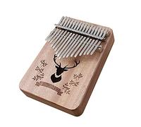 Thumb Piano with Wood Body and Ore Metal Tines: Includes Tuning Hammer and User Manual, Easy to Learn and Master
