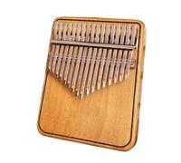 Thumb Piano Wooden Mini Kalimba Portable Beginner Exercise Thumb Piano 17 Notes Professional Keyboard Instrument(Style 1)