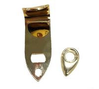 Thumb Rest Support Hook Set for Alto Soprano Tenor Saxophone 2 PCS Metal Parts (A)