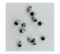 Thumb Screw 50pcs/lot 2.5mm Or 3.0mm Replacement Rubber And Knurled Screw Bumper For Scissors Knurled Head Threaded (Size : 2.5mm)