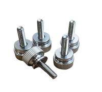 Thumb Screw, M2 M3 M4 M5 M6 M8 M10 M12 1/2/5PCS Stainless Steel Step Knurled Thumb Screw(M12X300(1PCS))