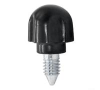 Thumb Screw,Mixer Attachment Knob, Black Stainless Steel 4162142 Replacement Thumb Screw, Secure Fastener for Blender Mixer Accessories, Easy to Install Spare Part