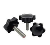 Thumb Screws 2-5pcs M3 M4 M5 M6 M8 M10 Star Plum Bakelite Hand Tighten Thumb Screw Knob Tightening Bolts(X20mm,M3 5Pcs)