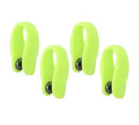 Thumb Shape Acupressure Clip with Magnet Set of 4 for Migraine Relief, Stress Reduction (Green)