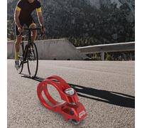 Thumb Shift Clamp Ring for SRAM Transmission systems X9 XX 1 made of aluminum alloy for use on mountain and road bikes (red)