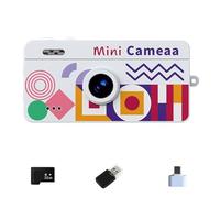 Thumb Sized Miniature Thumb Camera Durability ABS Build Ideal for Quick Snapshots and on the Go Cameras Dense Travel Camera