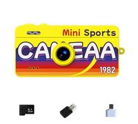 Thumb Sized Miniature Thumb Camera Durability ABS Build Ideal for Quick Snapshots and on the Go Cameras Permanent Camera