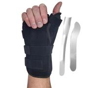 Thumb Spica Splint & Wrist Brace | Both a Wrist Splint and Thumb Splint to Support Sprains, Tendinosis, De Quervain's Tenosynovitis, Fractures | Trigger Thumb Brace for Carpal Tunnel (RIGHT L)