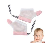 Thumb Sucking Finger Guard - Thumb Sucking Stop Gloves | Protective Finger Beak | Mantle Prevent Hand Beak | No-Scratch Finger Gloves | Bite Prevention Thumb Sucking Guard with Adjustable Suction