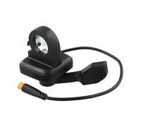 Thumb Throttle Accelerator for Kukirin G2 Electric Scooter 108X Model 12V-72V Adjustable Voltage 3-Pin Connector 180 Cm Main Cable 25 Cm Extension