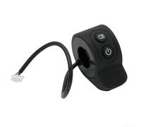 Thumb Throttle Accessory for X6 For X7 For X8 Pro Electric Scooters, Offers Reliable and Responsive Speed Adjustment (black)