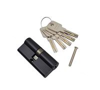 Thumb Turn Euro Door Barrel, PVC Door Brass Cylinder Lock 70mm(Double Open)