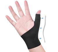 Thumb Wrist Brace Copper Compression Stabilizer Thumb Support Spica Splint for Carpal Tunnel, Arthritis, Tendonitis and TFCC Pain Relief - Women & Men - Fits Left or Right Hand - Breathable, Soft and
