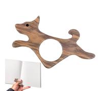 Thumbbook Page Holder, Thumb Book Page Holder - Dog Design Thumb Reading Page Opener Book Holder,Portable Thumb Ring Page Holder for Kids, Friends, Family