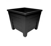 Thumbs Up 33Cm Square Black Colour Grosvenor Plastic Patio Planter
