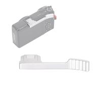 Thumbs Up Grip for Ricoh GR4 GR IV GRIV, Aluminum Alloy Thumb Rest Ergonomic Hot Shoe Thumbs Up Grip Enhanced Grip & Stability for GR4 Camera (White)