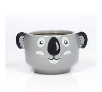 Thumbs Up Koala Mug, Ceramic, Grey, 14.5 x 9.5 x 8 cm