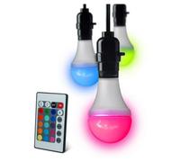 Thumbs Up Led Mood Lighting Colour Changing Bulb Edison Screw Fit Cap & Remote