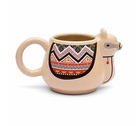 Thumbs Up llamamug Lama Mug, Ceramic Beige 16.5 x 10 x 9.5 cm