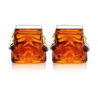 Set of 2 Original Stormtrooper Whiskey Glasses Menkind Clear One Size