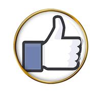 Thumbs Up Pin Badge