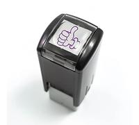 Thumbs Up Pre Inked School Teachers Positive Feedback Marking Stamper Stamp 10mm Primary Teaching Services (Purple)