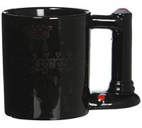 Thumbs Up RETARCMUG Retro Arcade Mug, Ceramic, Black