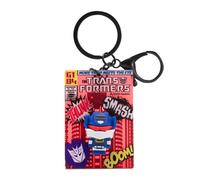 Transformers Keyring Made of Durable Acrylic Multi-Purpose Fan, red