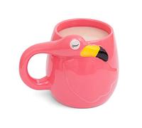 Thumbs Up UK Ceramic Mug Pig Flamingo Fun Novelty Mug Perfect for Home and Office 12 Fl. oz Flamingo