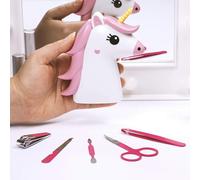 Thumbs Up Unicorn Vanity Tool, White/Pink,
