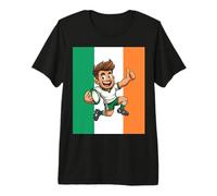 Thumbs-Up Victory Irish Rugby Spirit Premium T-Shirt