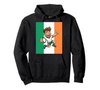 Thumbs-Up Victory Irish Rugby Spirit Pullover Hoodie