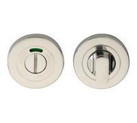 Loops Thumbturn Lock & Release Handle With Indicator Concealed Fix Bright Steel in Metallics Loops Metallics