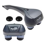 Thumper Sport Percussive Massager - Deep Tissue Massage for Muscles, Back, Shoulders, Legs, arms. Percussion Electric Handheld Massager with Long Handle and Multiple speeds. 2-Year Warranty