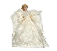 Thumpers Goodwill Porcelain Feather and Lace 30 Centimetre Tree Top Angel