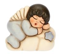 THUN - Blue Angel on Cloud - Ceramic - Favor Collection - 5 x 5 x 7.3 cm