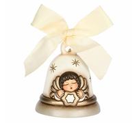 THUN, Ceramic Angel Bell Christmas Magic Collection 2024 Limited Edition 2024 Bell Idea, 7 x 7 x 8 cm, White