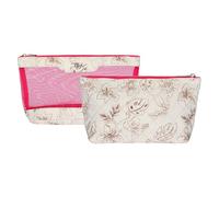 THUN - Eleganza Esotica Multi Clutch Bag - 80% Polyester, 20% Polyurethane, Large Clutch Bag 25 x 17.5 x 10 cm, Small Pouch: 20 x 14 x 7 cm