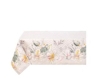 THUN - Eleganza Esotica Stain Resistant Tablecloth - 100% Polyester, 150 x 260 cm