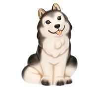 Thun - Husky Ceramic Polo Shirt, Large -10.5x10.5x15.5 cm